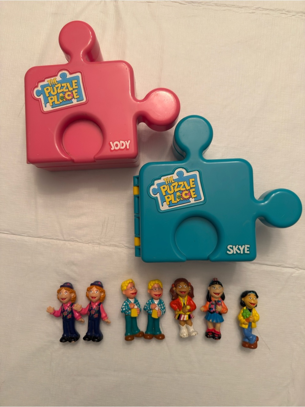 VINTAGE The Puzzle Place Playsets